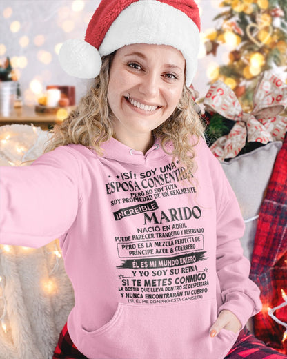 Abril - Esposo nacido en abril - Regalo especial para Esposa - T04 (Sku.TbnA3)