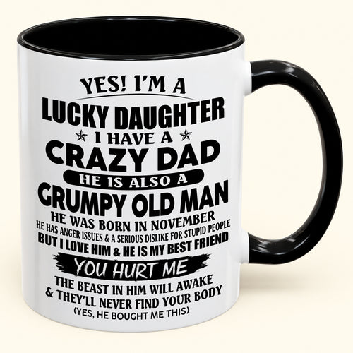 To My Daughter From Dad – Never Forget How Much I Love You – Christmas 2026 Gift Coffee Mug (SKU2610-499-11)