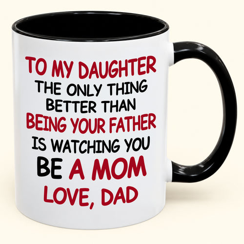 TO MY DAUGHTER - Funny Gift Mug – A Little Love - MERRY CHRISTMAS 2026 (SKU2610-1010)