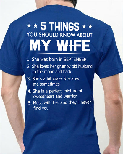 My September Wife – 5 Things You Should Know About My Wife – HL09 (SKU06-98-09)
