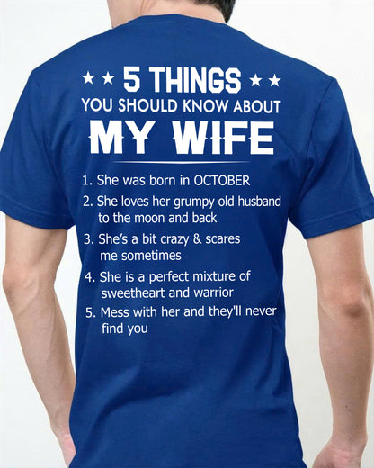 My October Wife – 5 Things You Should Know About My Wife – HL10 (SKU06-98-10)