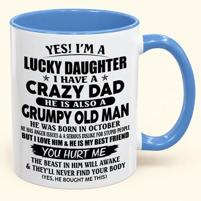 To My Daughter From Dad – Never Forget How Much I Love You – Christmas 2026 Gift Coffee Mug (SKU2610-499-10)