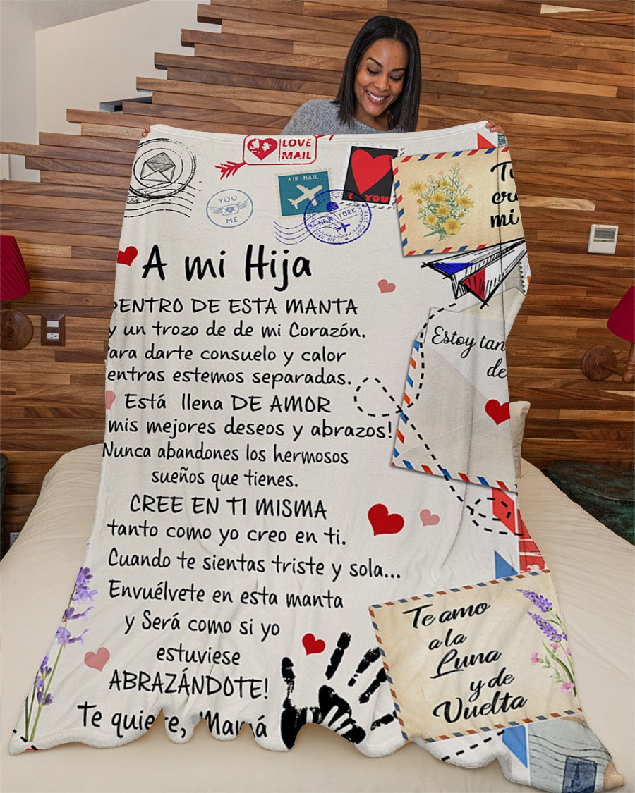 A mi Hija, Te Quiere Mama, Manta de la hija - T00 (Sku.Tbn.M1)