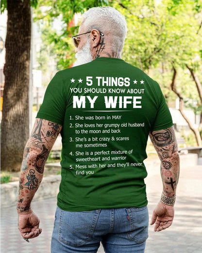 My May Wife – 5 Things You Should Know About My Wife – HL05 (SKU06-98-05)