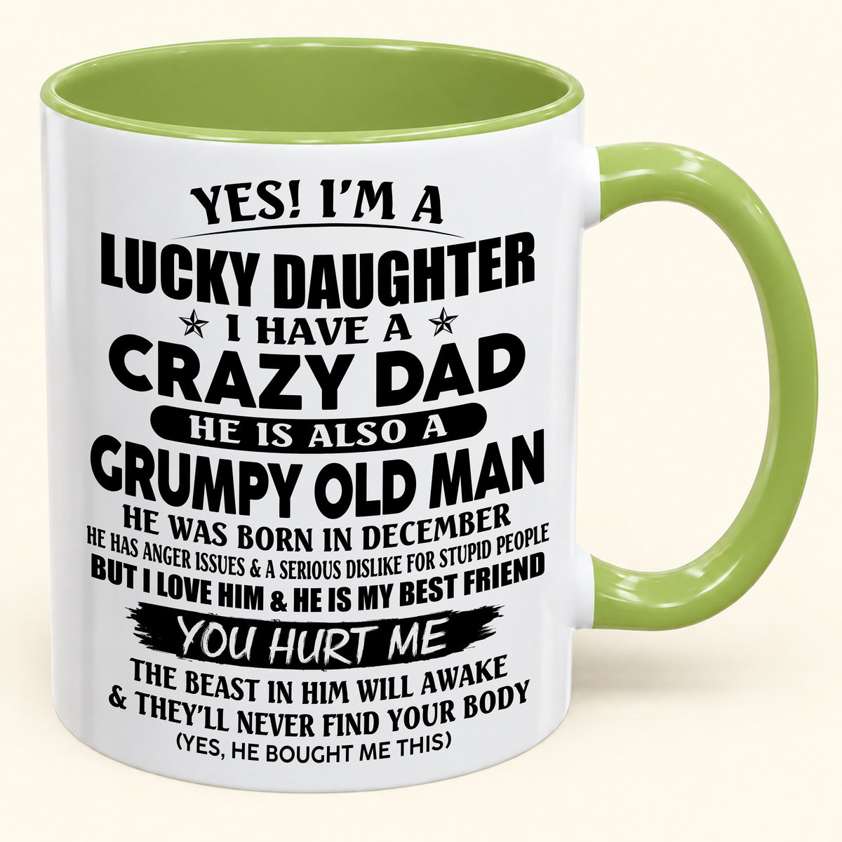 To My Daughter From Dad – Never Forget How Much I Love You – Christmas 2026 Gift Coffee Mug (SKU2610-499-12)