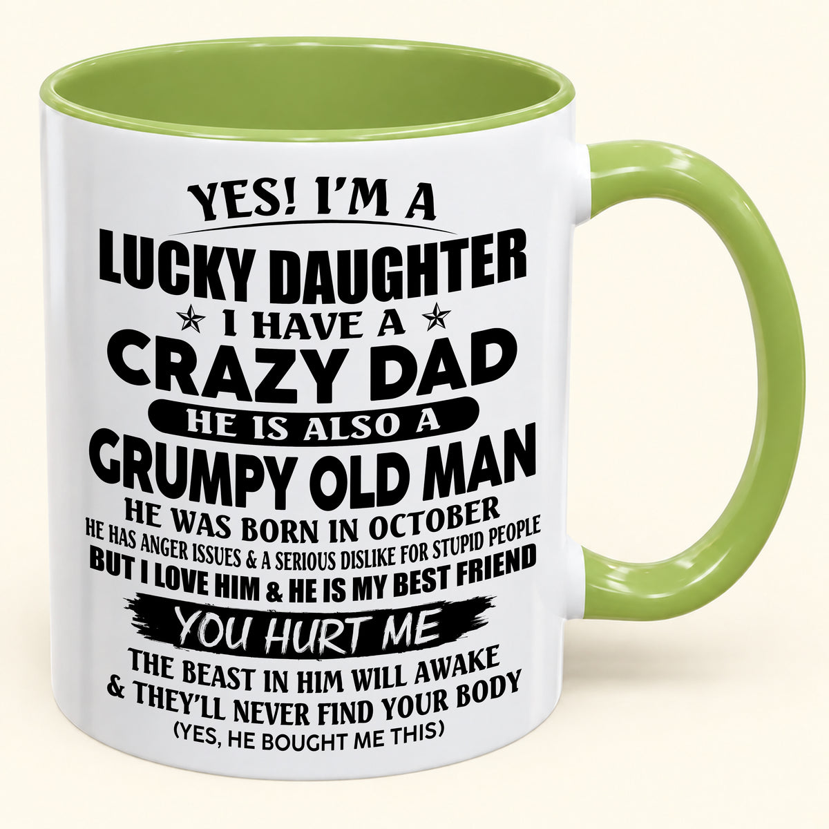 To My Daughter From Dad – Never Forget How Much I Love You – Christmas 2026 Gift Coffee Mug (SKU2610-499-10)