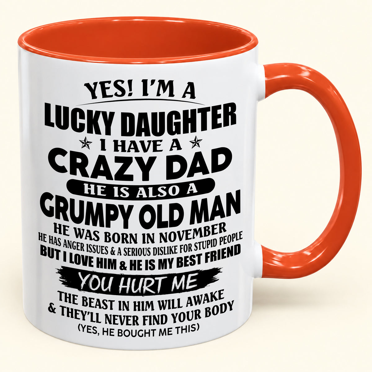 To My Daughter From Dad – Never Forget How Much I Love You – Christmas 2026 Gift Coffee Mug (SKU2610-499-11)