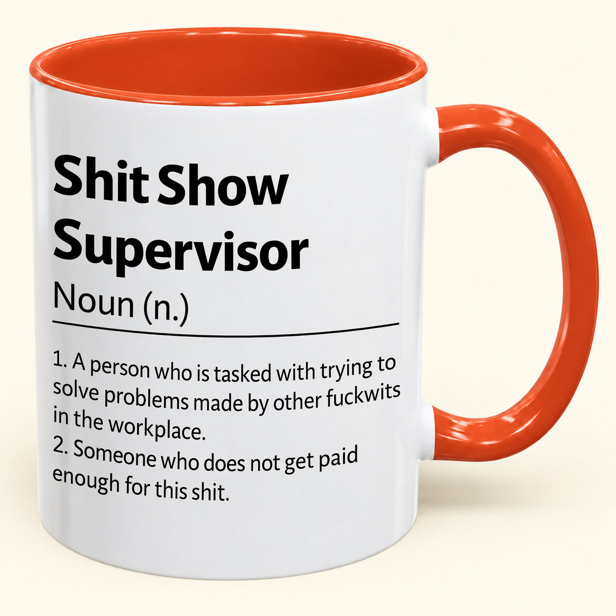 Shit Show Supervisor - Funny Gift Mug - MERRY CHRISTMAS 2026 ( SKU2610-817)