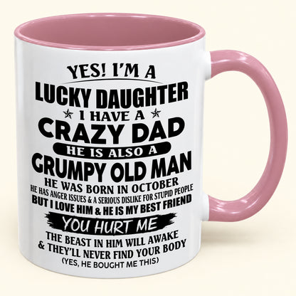 To My Daughter From Dad – Never Forget How Much I Love You – Christmas 2026 Gift Coffee Mug (SKU2610-499-10)