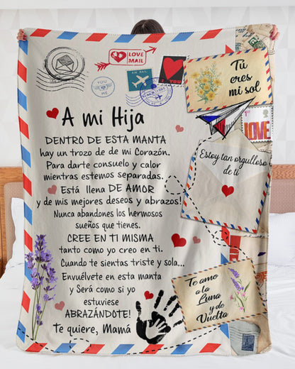 A mi Hija, Te Quiere Mama, Manta de la hija - T00 (Sku.Tbn.M1)
