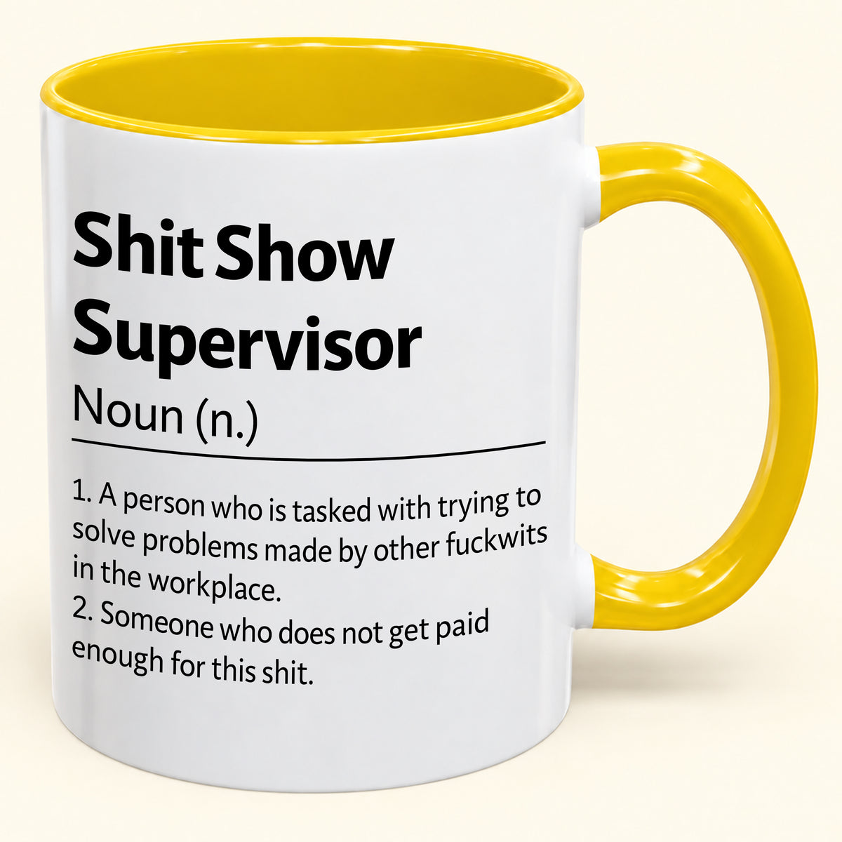 Shit Show Supervisor - Funny Gift Mug - MERRY CHRISTMAS 2026 ( SKU2610-817)
