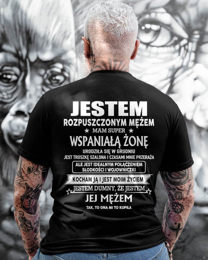 Niesamowita Żona Urodzona w grudniu – Idealny Prezent dla Twojego Męża – HL12 (SKU11-67-12)