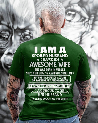 AUGUST – AWESOME WIFE – PERFECT GIFT FOR YOUR HUSBAND – HL08 (SKU2605-256-08)