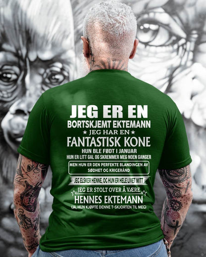 Januar – Fantastisk kone født i januar – Spesiell gave til ektemann – NAUY- HL01 (SKU2605-291-01)