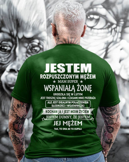Niesamowita Żona Urodzona w lutym – Idealny Prezent dla Twojego Męża – HL02 (SKU11-67-02)