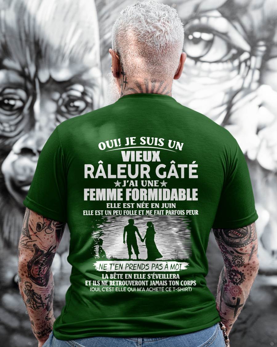 Juin Femme Formidable – Cadeau Parfait Pour Votre Mari – HL06 (SKU2605-365-06)