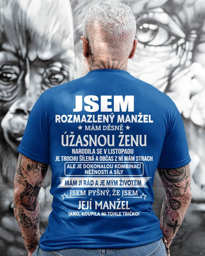 LISTOPADOVÁ ÚŽASNÁ ŽENA – PERFEKTNÍ DÁREK PRO VAŠEHO MANŽELA – HL11 (SKU2605-207-11)