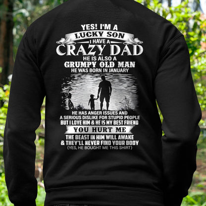 January - Gift For Son Tshirt - Funny T-shirts For Son - Special gift for your Son - HL01 (SKU2604-91-01)