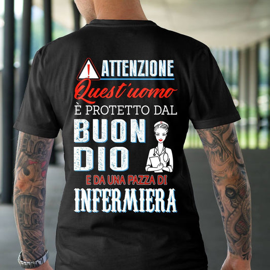 INFERMIERA ATTENZIONE QUEST'UOMO È PROTETTO DAL - ITALY