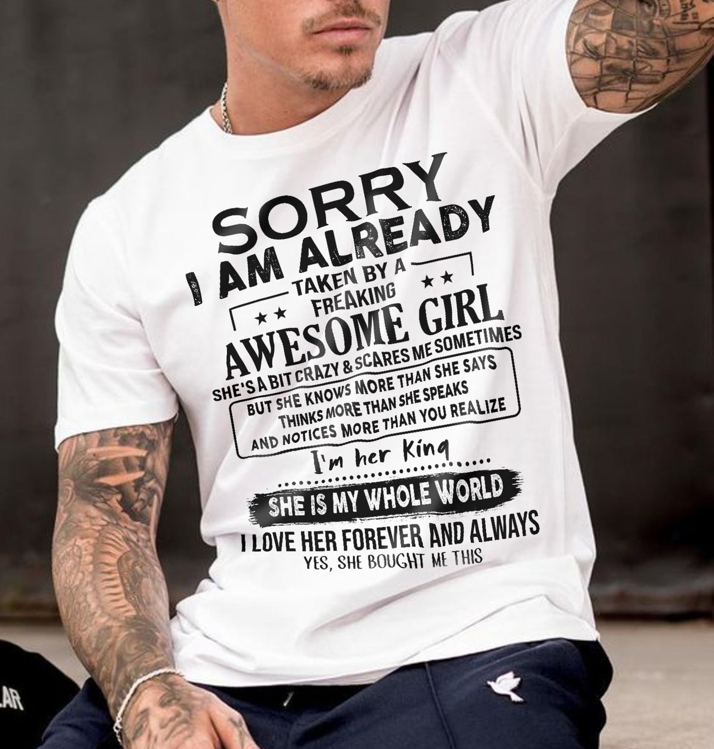 Awesome Girl - Special gift for your boyfriend - HL00 (SKU.AT16)