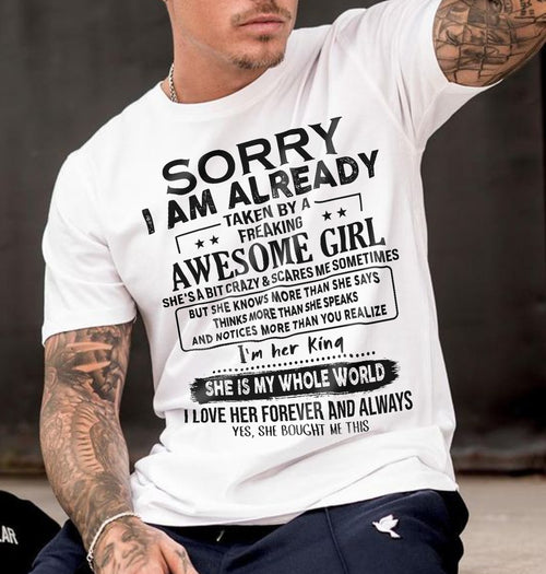 Awesome Girl - Special gift for your boyfriend from wife - HL00 (SKU.AT16)