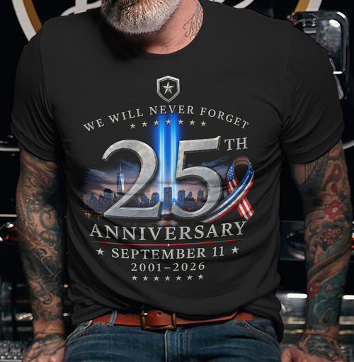 25th Anniversary September 11th – Never Forget (SKU2608-261)