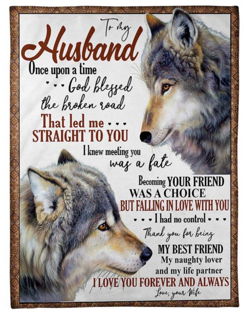 Special Gift For Your Husband Blanket - From Wife
