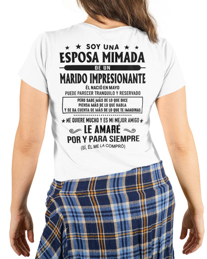 Mayo - Marido impresionante nacido en mayo - Regalo especial para tu esposa - T05 (SKU05-81-05)