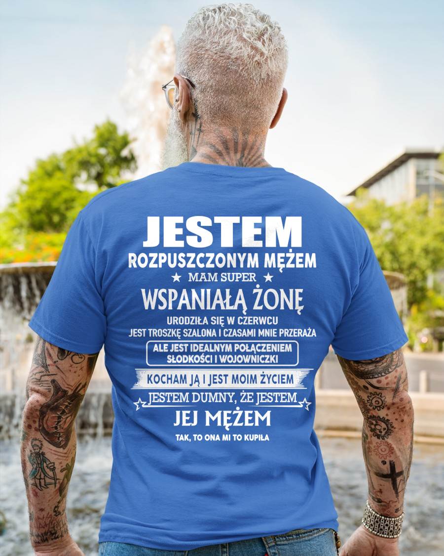 Niesamowita Żona Urodzona w czerwcu – Idealny Prezent dla Twojego Męża – HL06 (SKU11-67-06)