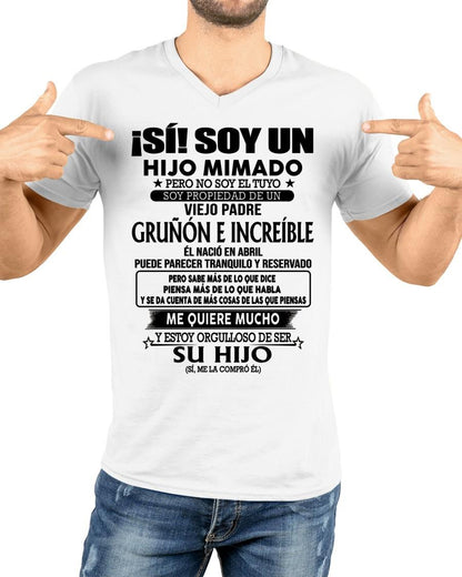 (Abril) Padre Increíble - Regalo especial para hijo - T04 (Sku.tbn07-04)
