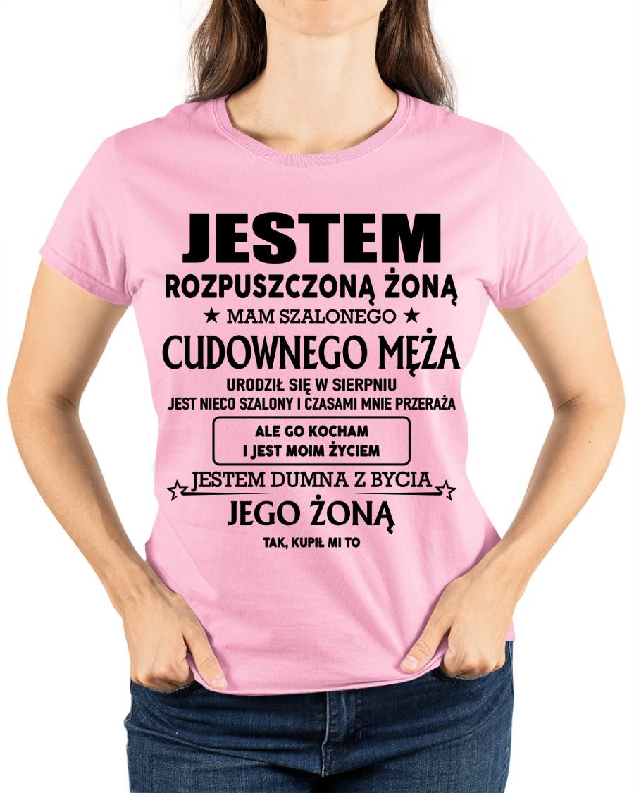 Sierpień – Wspaniały mąż urodzony w sierpniu – Specjalny prezent dla twojej żony – HL08 (SKU.POL63)