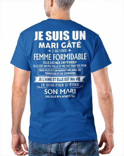 Femme Formidable Février – Cadeau Parfait Pour Votre Mari – HL02 (SKU06-56-02)