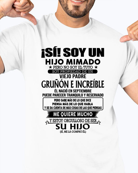 (Septiembre) Padre Increíble - Regalo especial para hijo - T09 (Sku.tbn07-09)