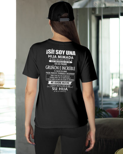 Junio Padre Increíble - Regalo especial para hija e hija - T06