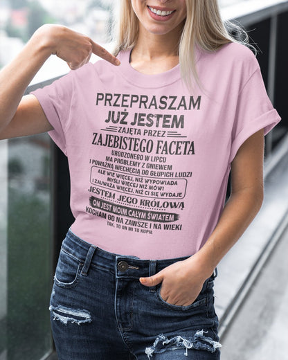 Lipiec – Wspaniały facet urodzony w lipcu – Specjalny prezent dla twojej dziewczyny – HL07 (SKU05-11-07)