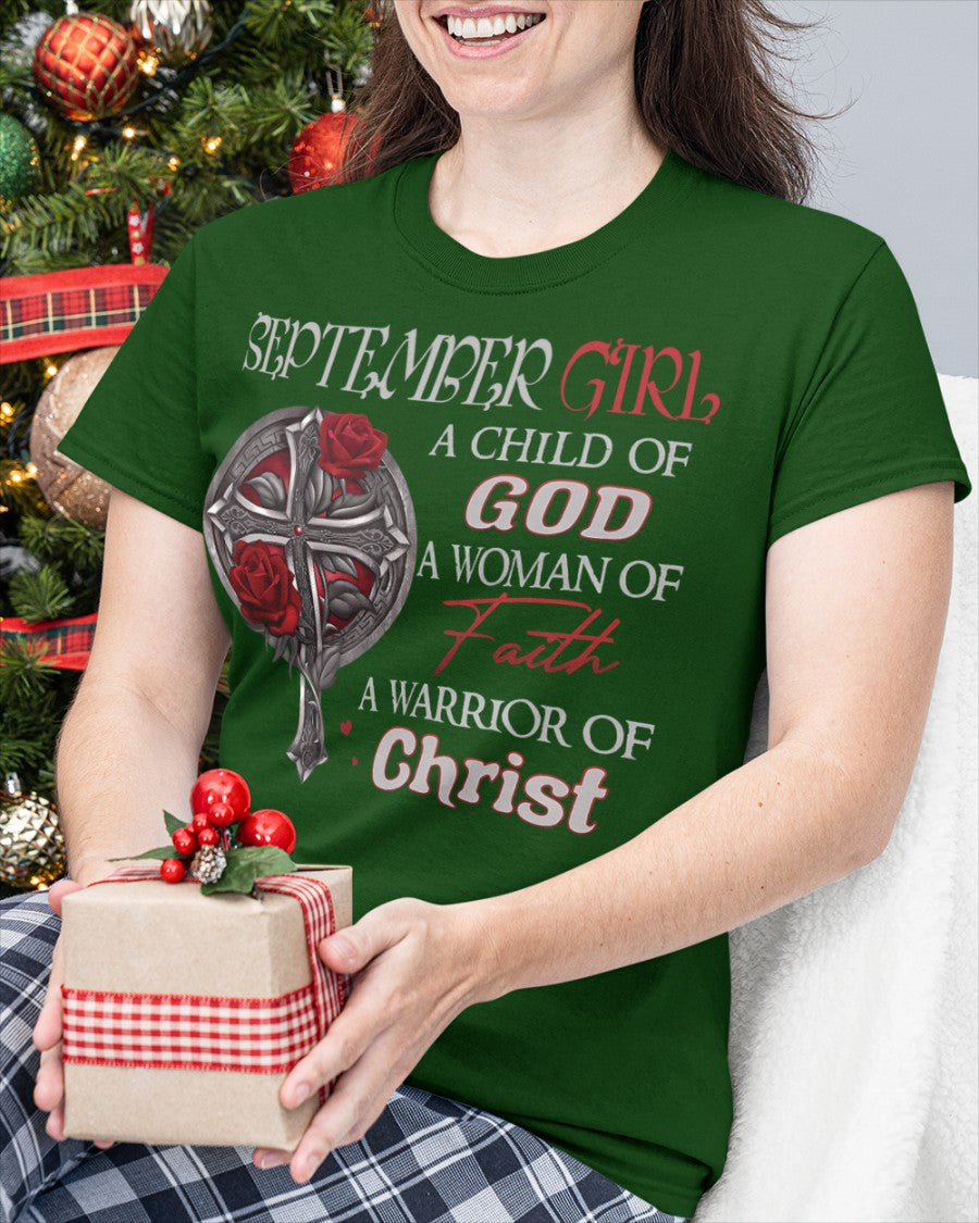 September Girl - A Child of God, A Woman of Faith, A Warrior of Christ - HL09 (SKU06-62-09)