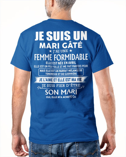 Femme Formidable Avril – Cadeau Parfait Pour Votre Mari – HL04 (SKU06-56-04)