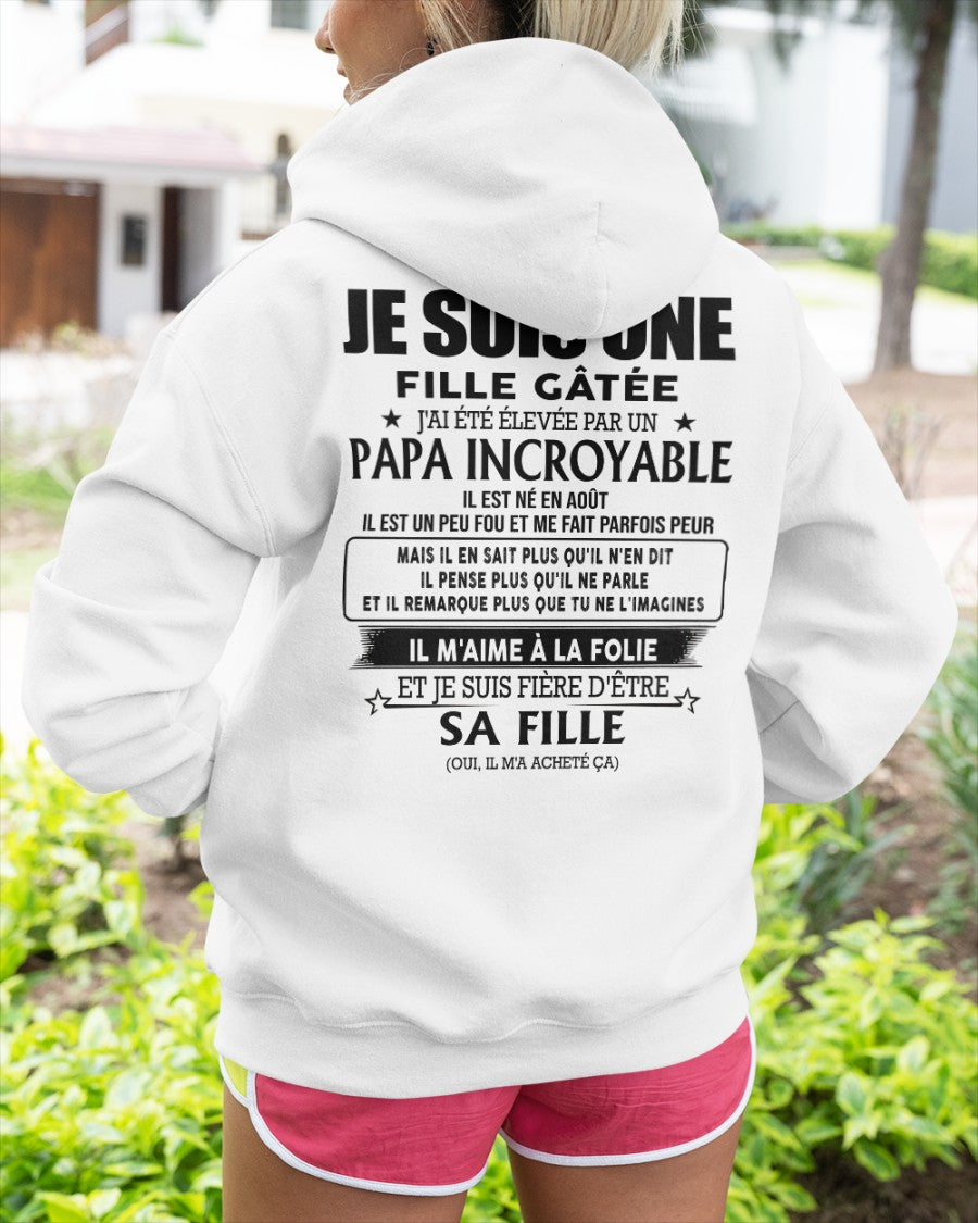 Août - Papa Incroyable - Le cadeau parfait pour votre fille - HL08 (SKU06-14)