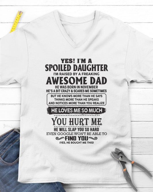 Spoiled Daughter - perfect gift for your daughter from Dad - HL11