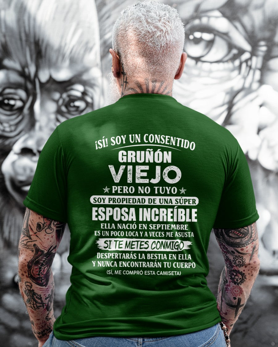 Esposa Increíble Septiembre - Regalo especial para tu marido - T09 (SKU07-68-09)
