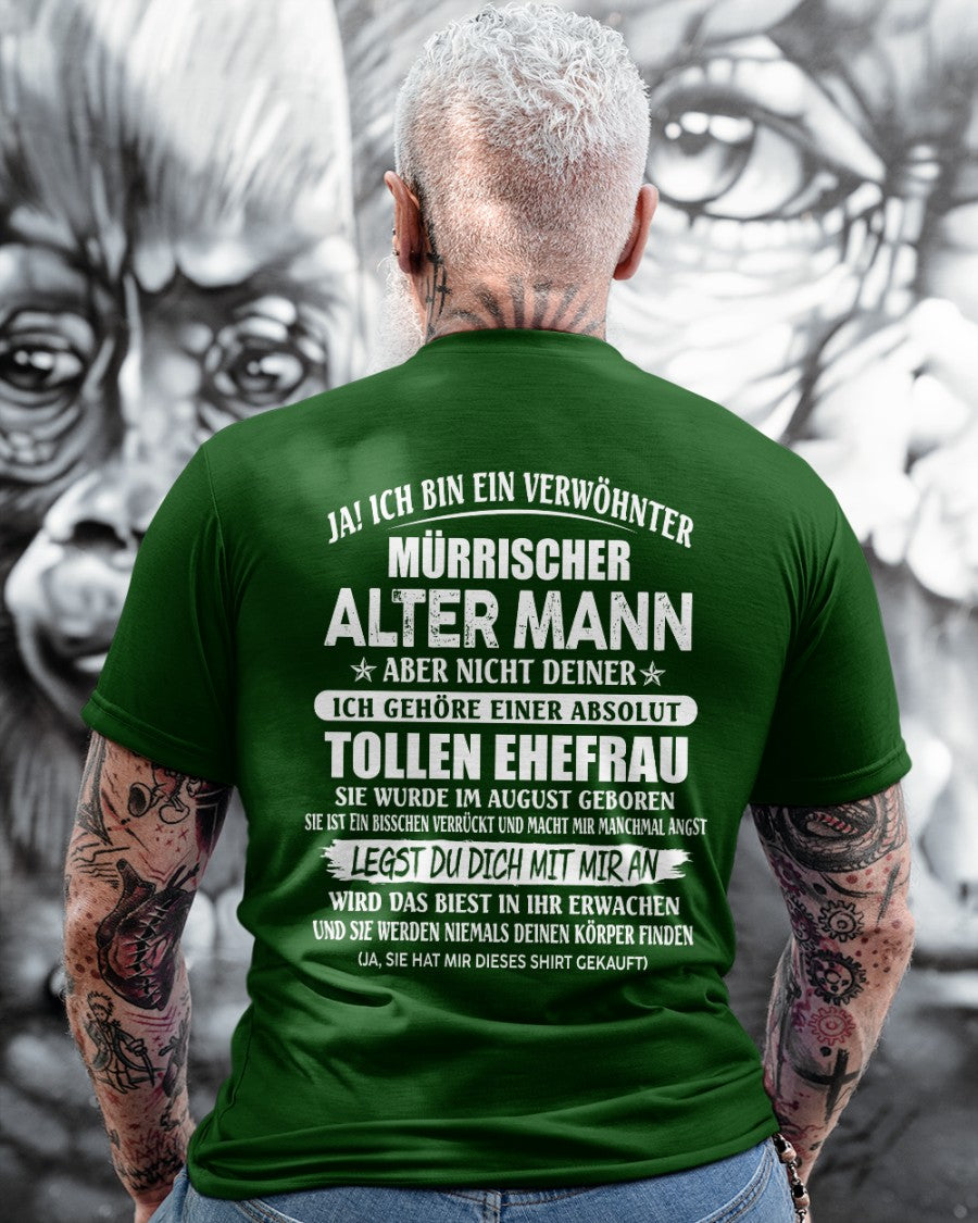 Tolle Ehefrau August – Das perfekte Geschenk für deinen Ehemann – HL08 (SKU07-11-08)