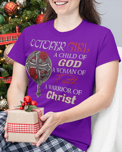 October Girl - A Child of God, A Woman of Faith, A Warrior of Christ - HL10 (SKU06-62-10)