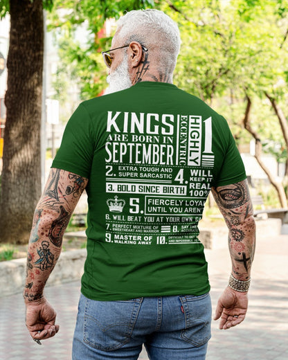 Kings Are Born in September – Bold, Eccentric, and Unforgettable! (SKU06-18-09)