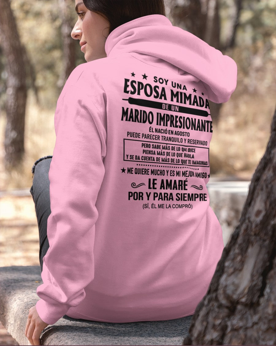 Agosto - Marido impresionante nacido en agosto - Regalo especial para tu esposa - T08 (SKU05-81-08)