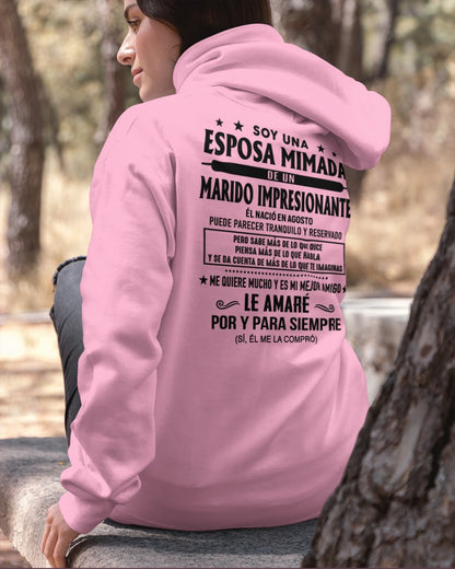 Agosto - Marido impresionante nacido en agosto - Regalo especial para tu esposa - T08 (SKU05-81-08)