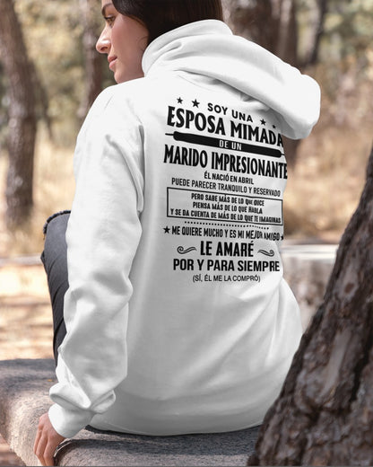 Abril - Marido impresionante nacido en abril - Regalo especial para tu esposa - T04 (SKU05-81-04)
