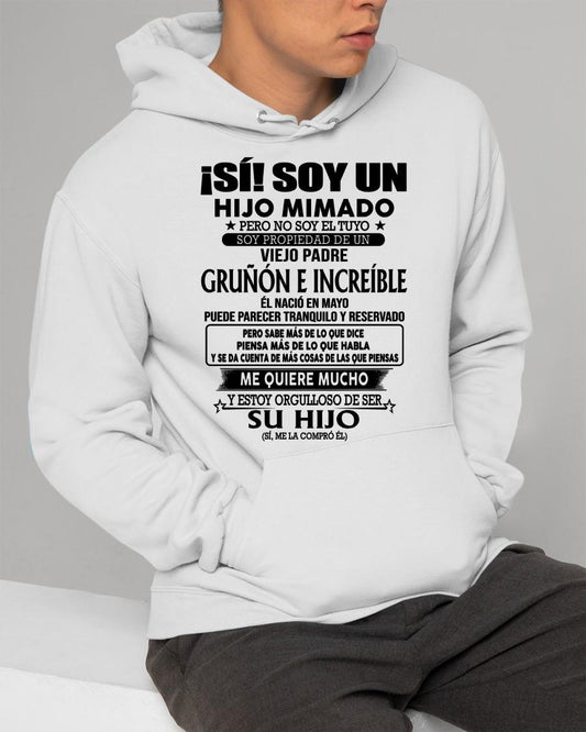 (Mayo) Padre Increíble - Regalo especial para hijo - T05 (Sku.tbn07-05)