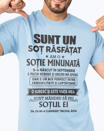 Soție minunată, născută în septembrie – Cadoul perfect pentru soțul tău – HL09 (SKU06-63-09)