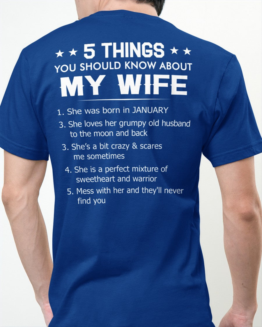 My January Wife – 5 Things You Should Know About My Wife – HL01 (SKU06-98-01)