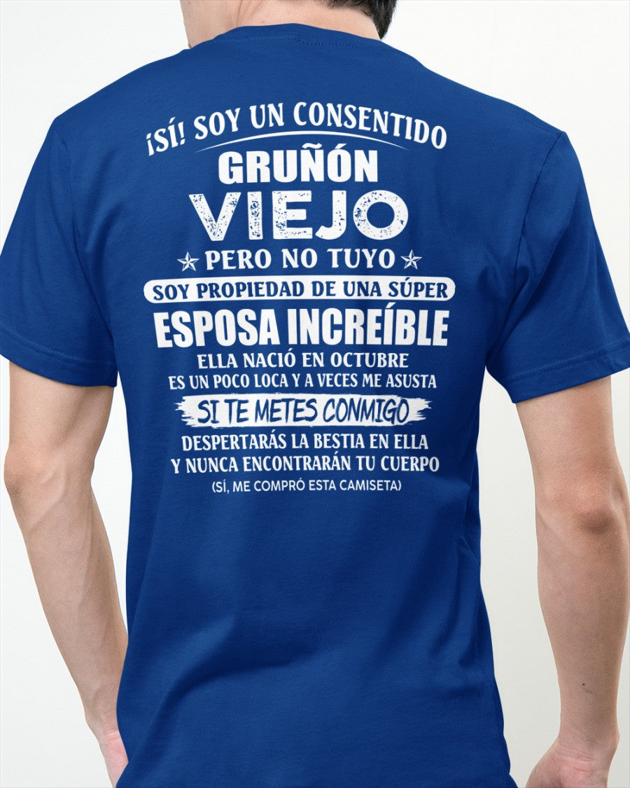 Esposa Increíble Octubre - Regalo especial para tu marido - T10 (SKU07-68-10)